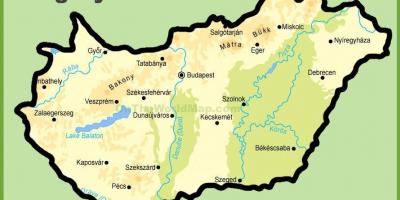Budapesta hartă