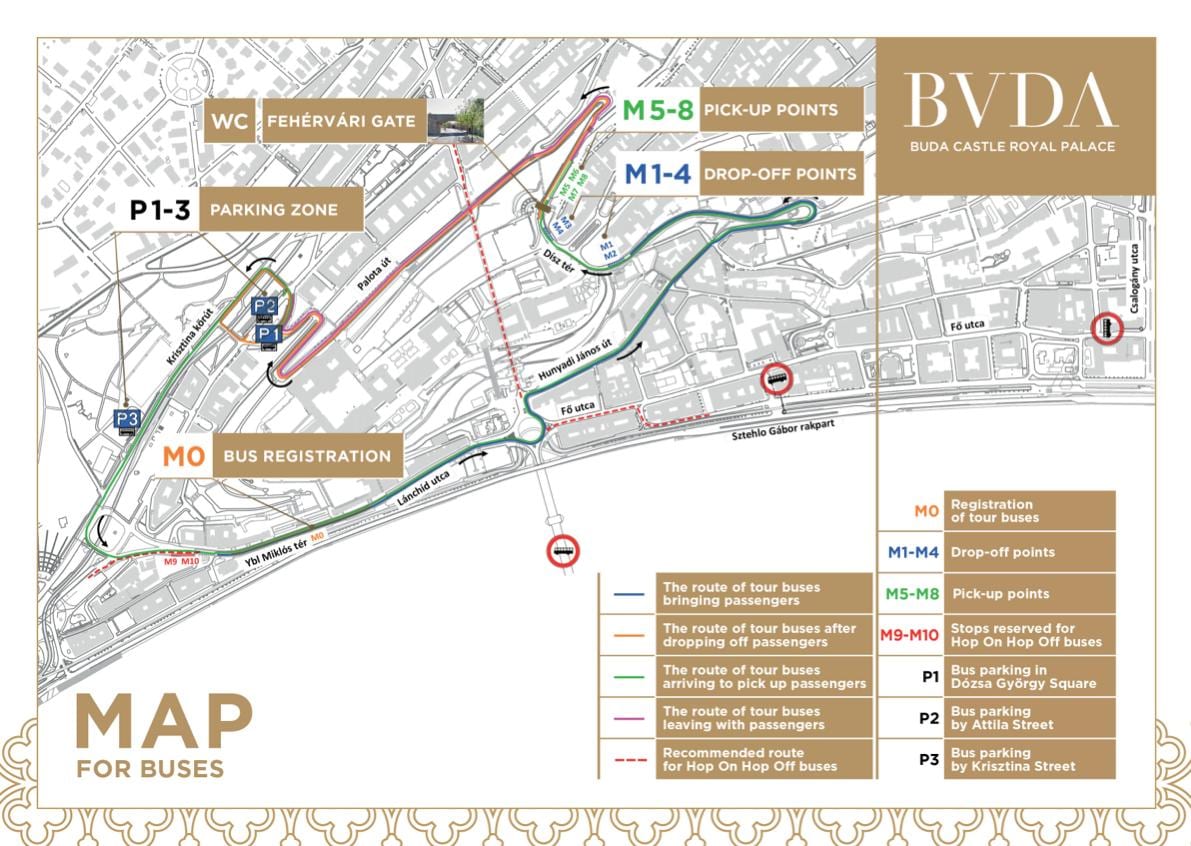 districtul castelului din budapesta hartă