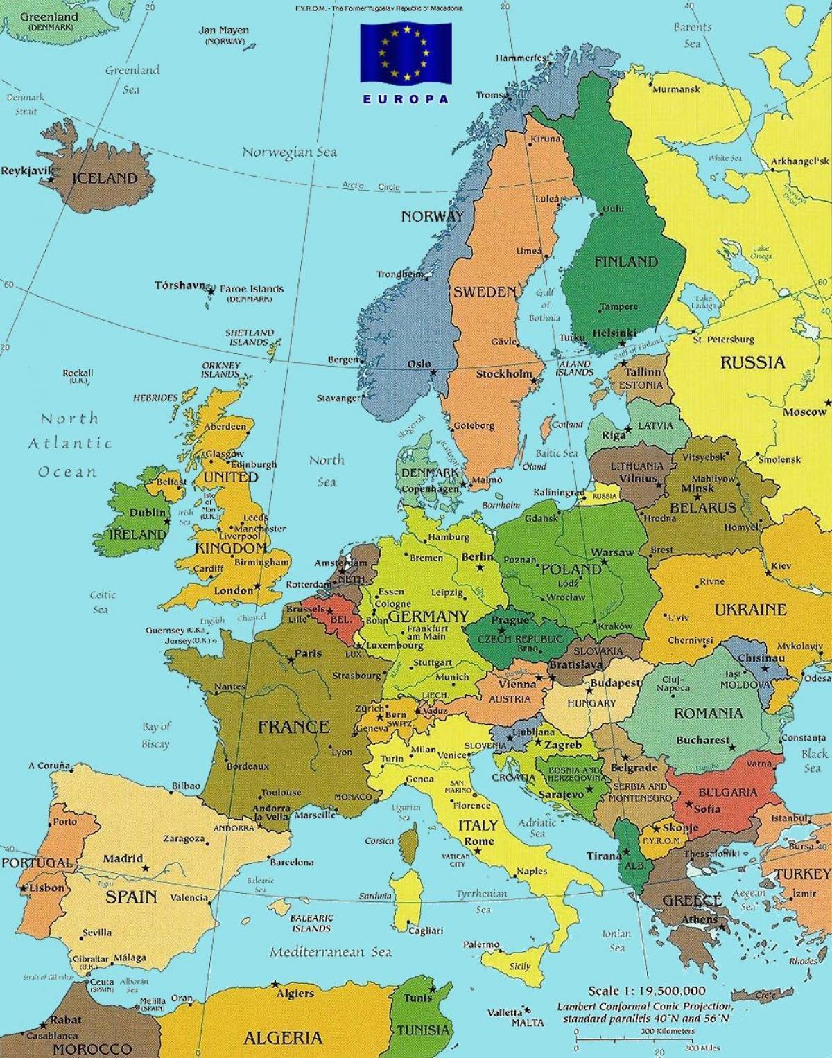 harta budapestei în europa