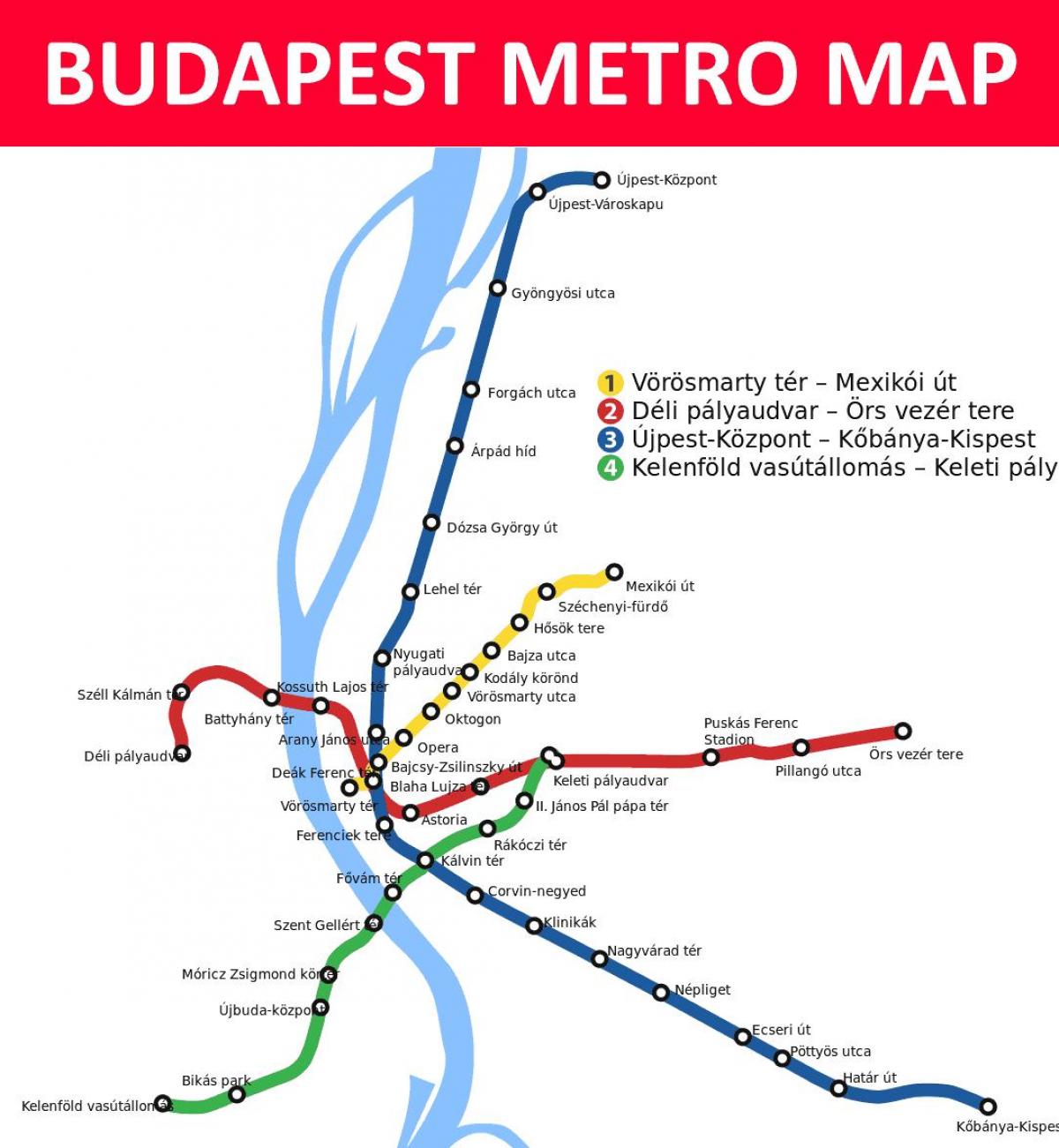 harta budapesta keleti