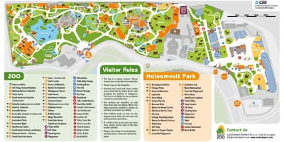 Harta de la grădina zoologică din budapesta